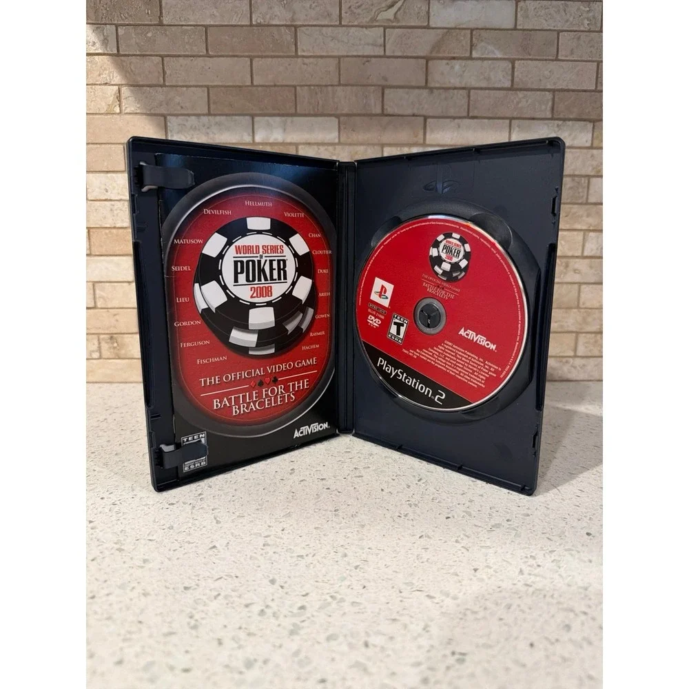 World Series of Poker 2008‎ PS2 Game